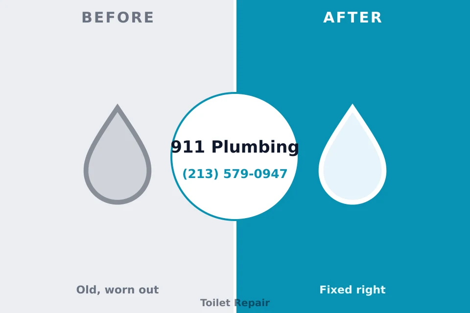 Before and after: plumbing repair Norton Shores, MI